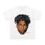 2025 cross-border summer American retro classic portrait BIGFACE spray printed short sleeved pure cotton men's T-shirt (46)