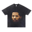 2025 cross-border summer American retro classic portrait BIGFACE spray printed short sleeved pure cotton men's T-shirt (29)