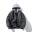 Loose Baseball Jacket Padded Flight Suit