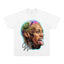 2025 cross-border summer American retro classic portrait BIGFACE spray printed short sleeved pure cotton men's T-shirt (35)