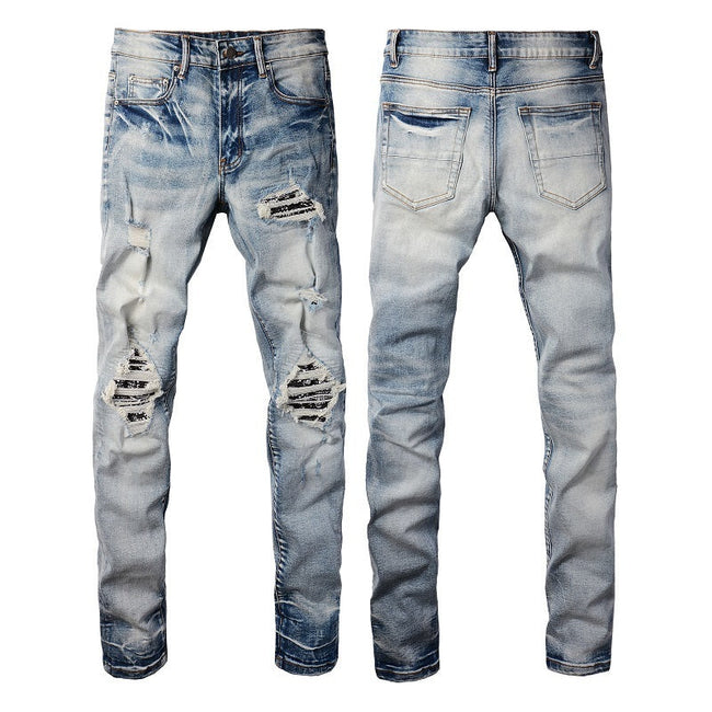 Men Trendy Jeans Pure cotton high quality Hover Image