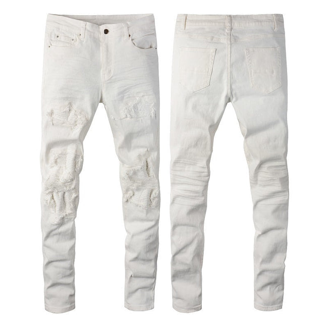 Men Trendy Jeans Pure cotton high quality Hover Image