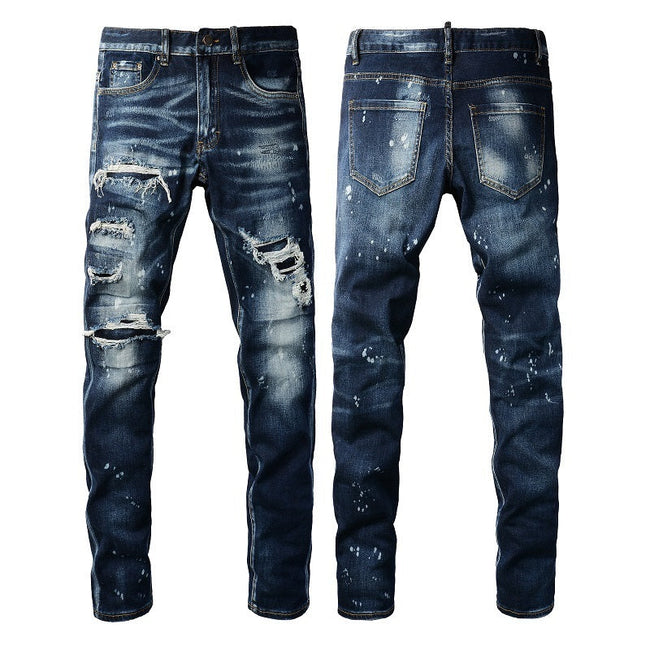 Men Trendy Jeans Pure cotton high quality Hover Image