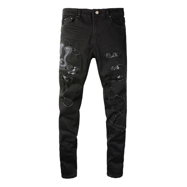 Men Trendy Jeans Pure cotton high quality Main Image