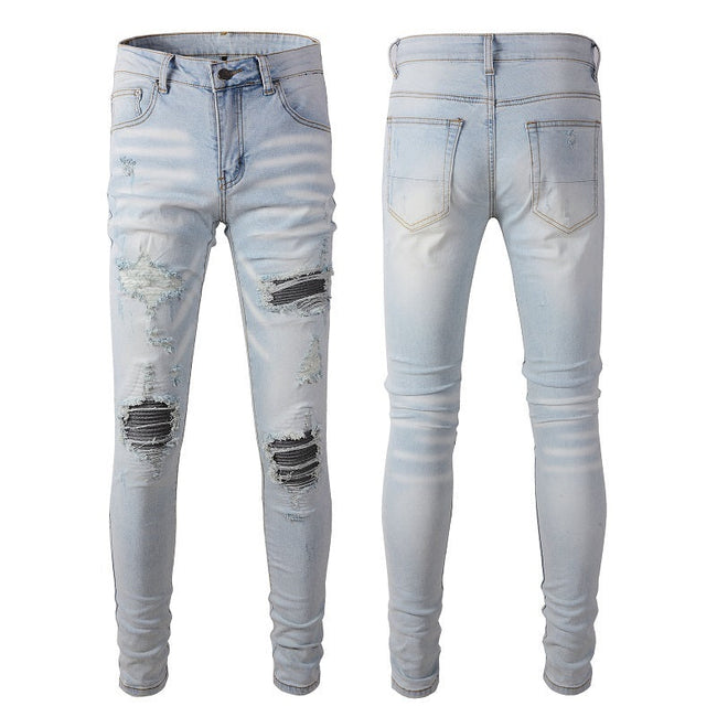 Men Trendy Jeans Pure cotton high quality Hover Image
