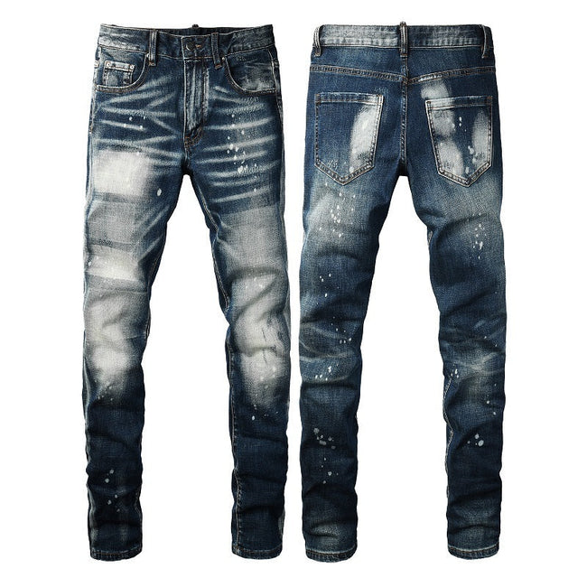 Men Trendy Jeans Pure cotton high quality Hover Image