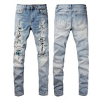 Men Trendy Jeans Pure cotton high quality