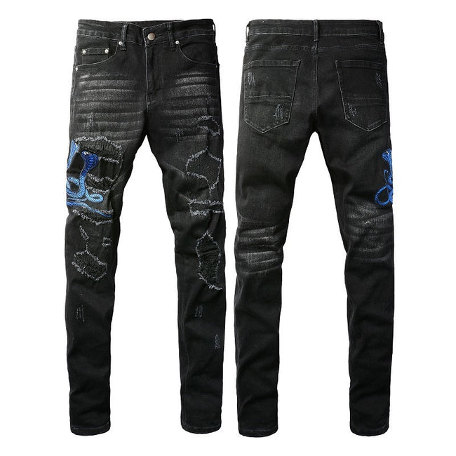 Men Trendy Jeans Pure cotton high quality Hover Image