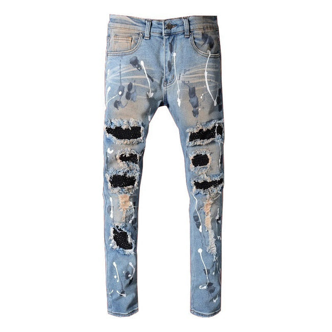 Men Trendy Jeans Pure cotton high quality Main Image