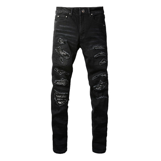 Men Trendy Jeans Pure cotton high quality Main Image