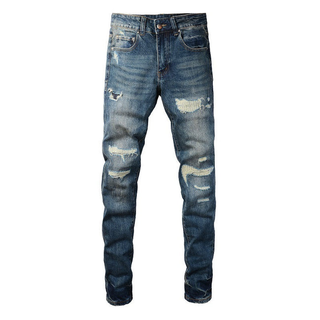 Men Trendy Jeans Pure cotton high quality Main Image