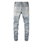 Men Trendy Jeans Pure cotton high quality