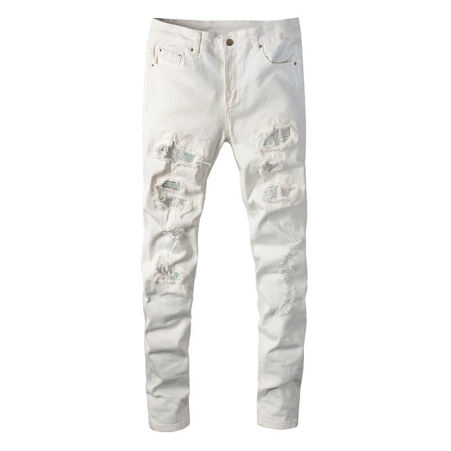 Men Trendy Jeans Pure cotton high quality Main Image