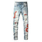Men Trendy Jeans Pure cotton high quality
