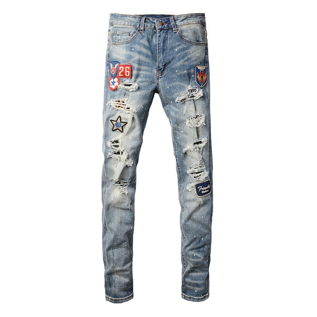 Men Trendy Jeans Pure cotton high quality Main Image