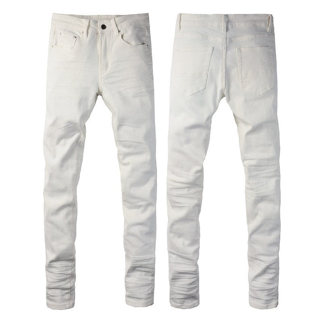 Men Trendy Jeans Pure cotton high quality Hover Image