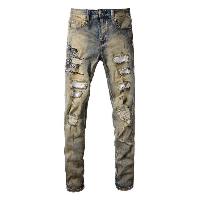 Men Trendy Jeans Pure cotton high quality Main Image