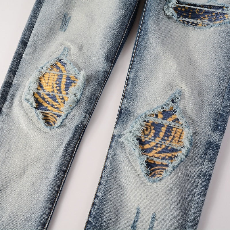 Men Trendy Jeans Pure cotton high quality