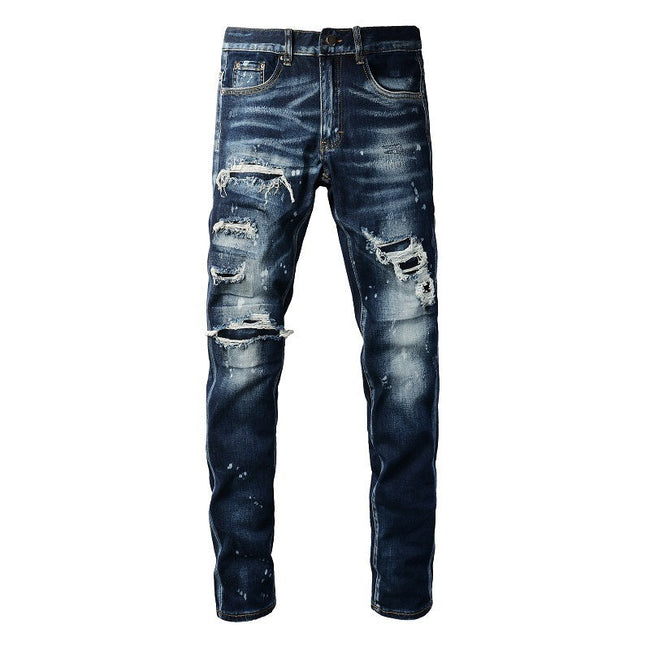 Men Trendy Jeans Pure cotton high quality Main Image