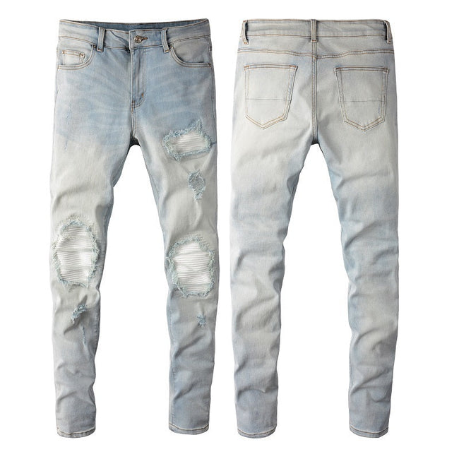 Men Trendy Jeans Pure cotton high quality Hover Image