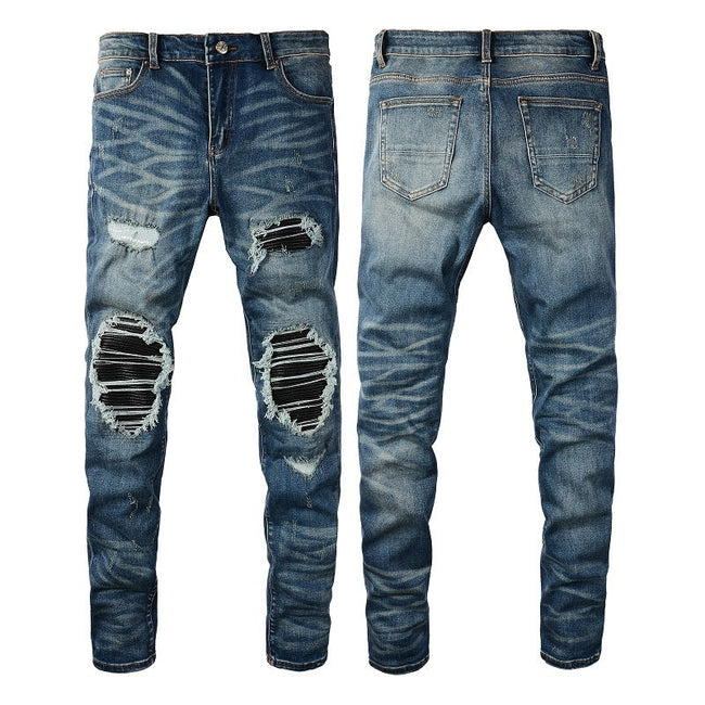 Men Trendy Jeans Pure cotton high quality Hover Image