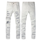 Men Trendy Jeans Pure cotton high quality