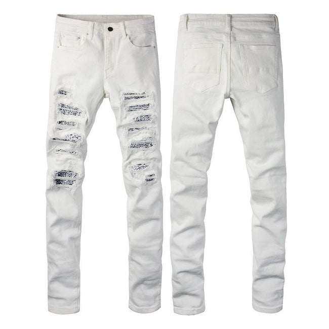 Men Trendy Jeans Pure cotton high quality Hover Image