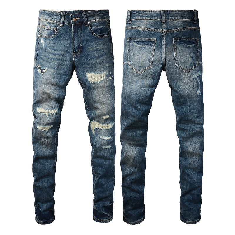 Men Trendy Jeans Pure cotton high quality