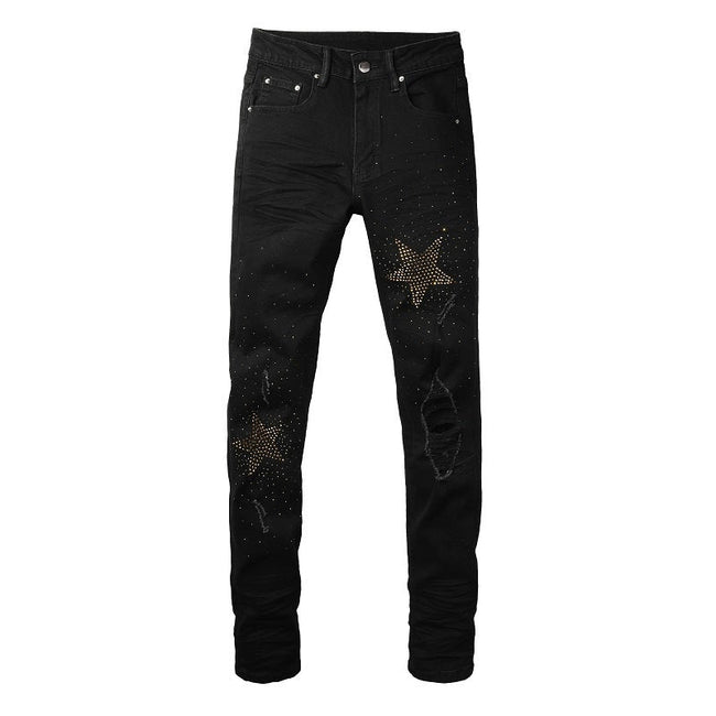 Men Trendy Jeans Pure cotton high quality Main Image