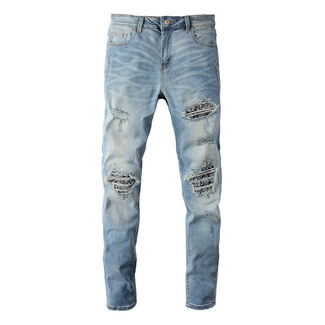 Men Trendy Jeans Pure cotton high quality Main Image