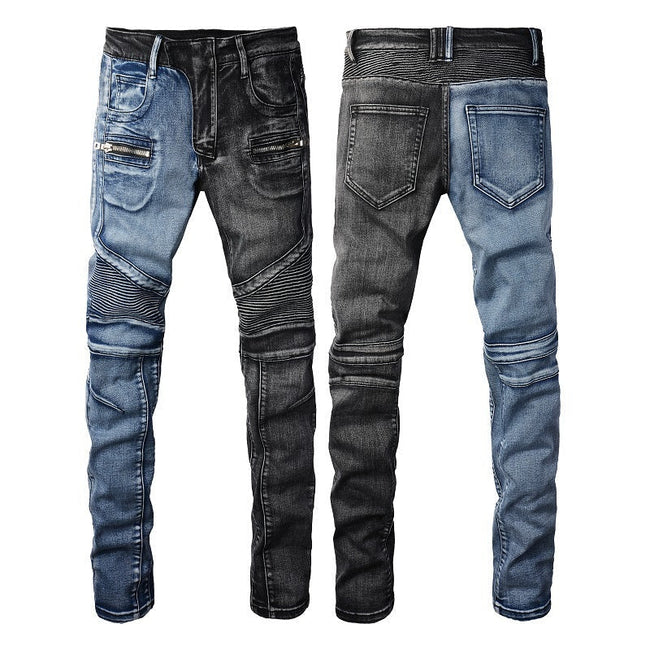 Men Trendy Jeans Pure cotton high quality Hover Image