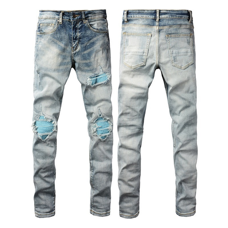 Men Trendy Jeans Pure cotton high quality