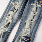 Men Trendy Jeans Pure cotton high quality