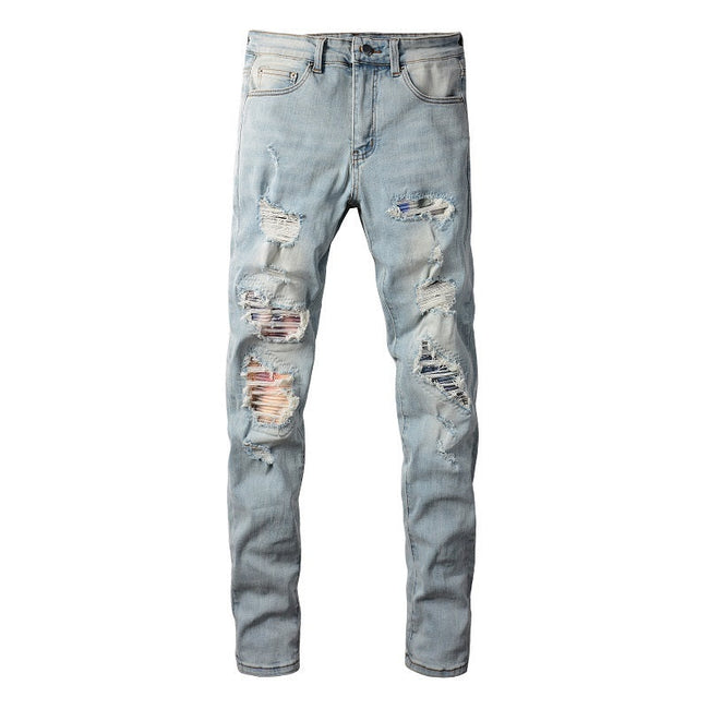 Men Trendy Jeans Pure cotton high quality Main Image
