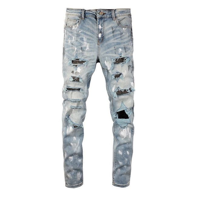 Men Trendy Jeans Pure cotton high quality Main Image