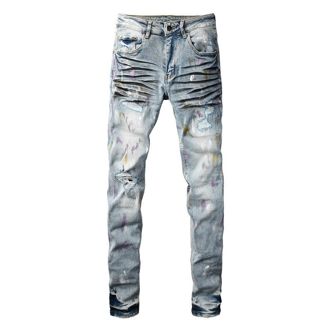 Men Trendy Jeans Pure cotton high quality Main Image