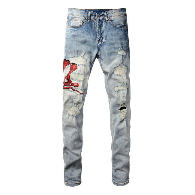Men Trendy Jeans Pure cotton high quality Main Image