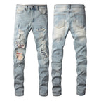 Men Trendy Jeans Pure cotton high quality