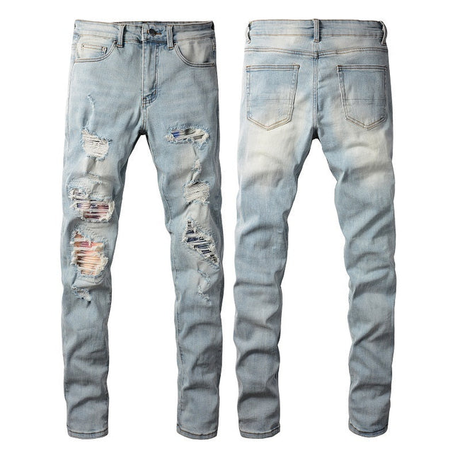 Men Trendy Jeans Pure cotton high quality Hover Image