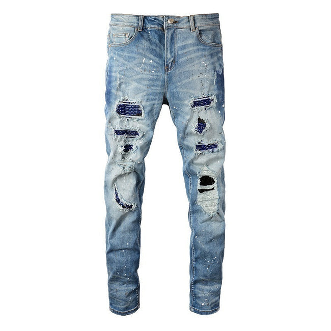 Men Trendy Jeans Pure cotton high quality Main Image