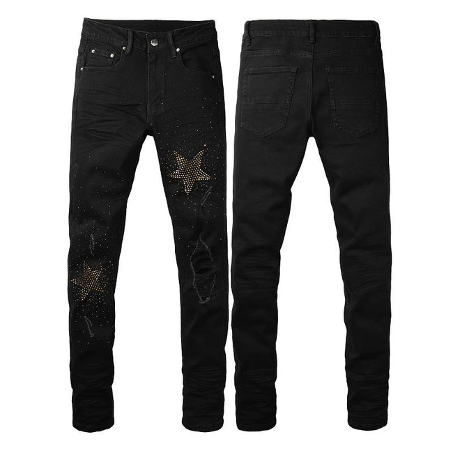 Men Trendy Jeans Pure cotton high quality Hover Image