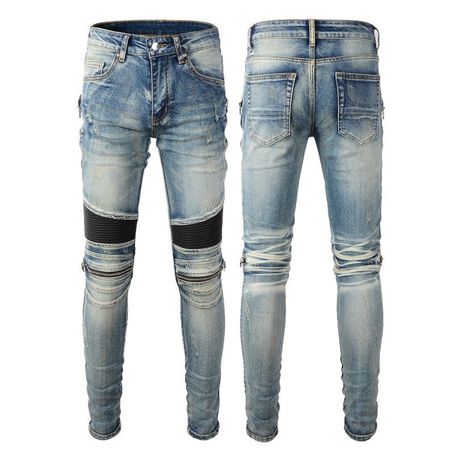 Men Trendy Jeans Pure cotton high quality Hover Image