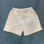 Mixed Emotion Casual Shorts – Script Emotion Print