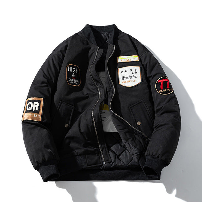 Mens Vintage Jackets Couple Oversize Flight Suit Hover Image