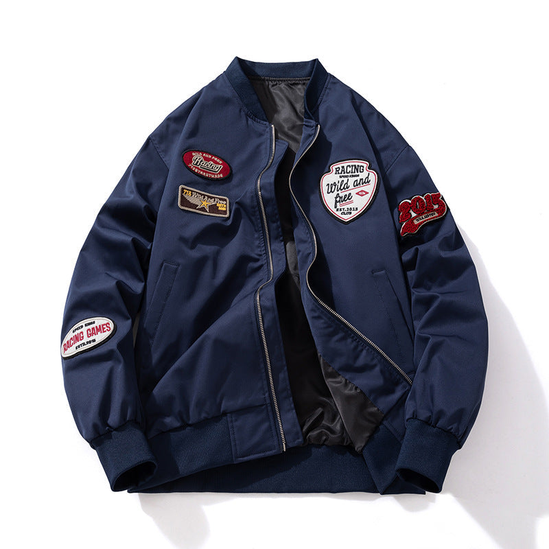 Vintage Towel Jacket Baseball Suit Flight Suit