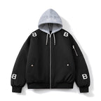 Baseball Uniform Versatile Padded Jacket