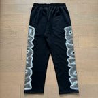 Mixed Emotion Skeleton Graphic Zip‑Up Hoodie Sweatpants Set