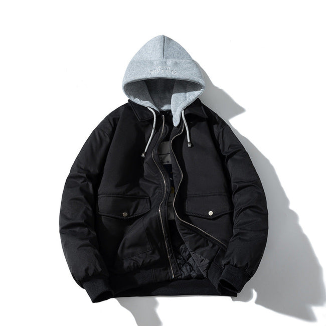 Padded Workwear Jacket Trendy Baseball Uniform Hover Image