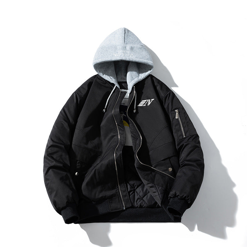 Jacket Autumn/Winter Embroidery Flying Suit