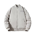 Baseball Jacket Embroidered Cotton Jacket